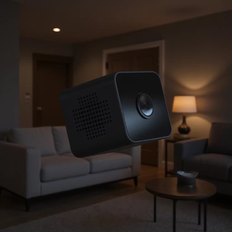X1 компактна квадратна WiFi камера 1080p с нощно виждане за охрана — мини камера
