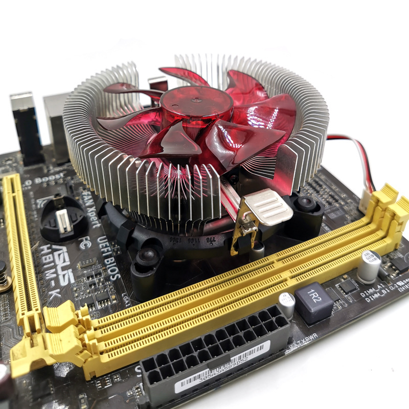 Univerzalni CPU hladnjak za stolno računalo, kompatibilan sa socketima 775 i 1155, tih rad