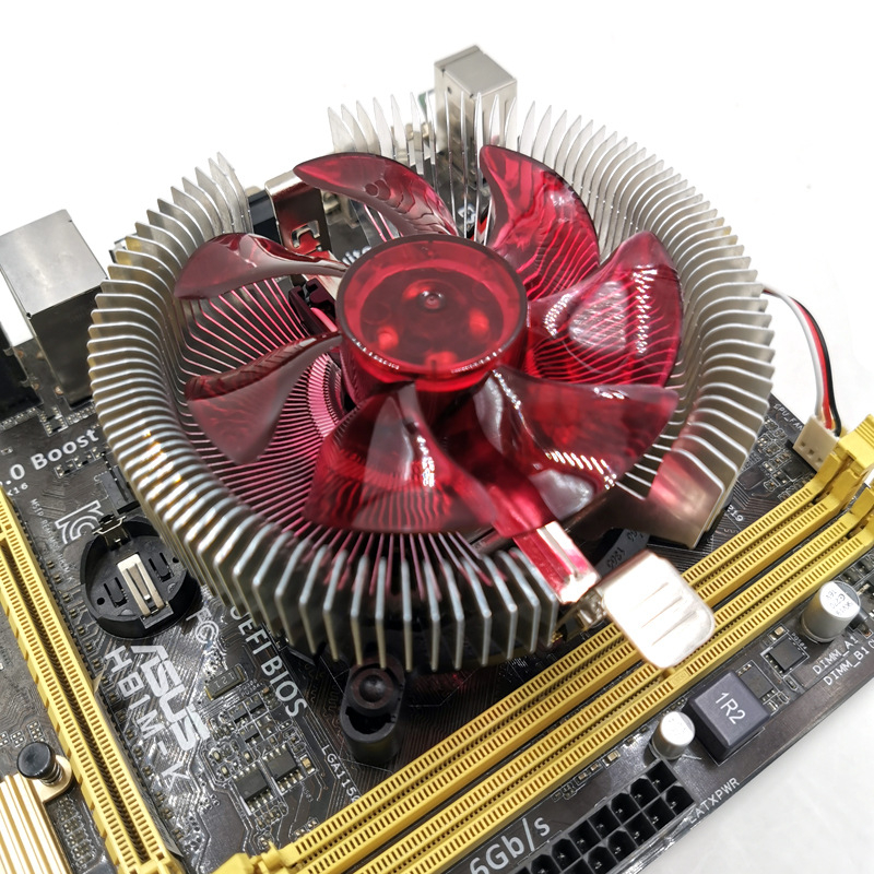 Univerzalni CPU hladnjak za stolno računalo, kompatibilan sa socketima 775 i 1155, tih rad