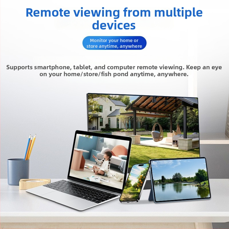 Vonkajšia IP kamera s plnofarebným nočným videním, vodeodolná, inteligentné monitorovanie, PoE napájanie, 3MP/2K, objektív 2.4mm, určená pre vnútorné aj vonkajšie použitie, Národný štandard