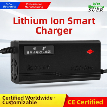 12V Li-ion batériový nabíjač, inteligentný nabíjač, DC výstup 14.6V 5A