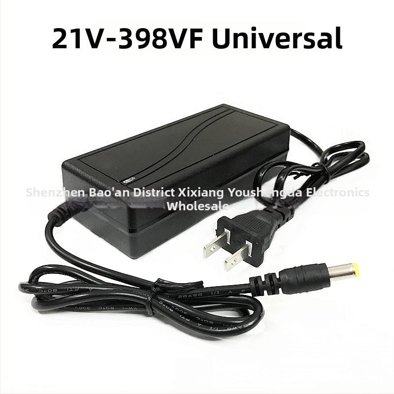 21V Li-ion nabíjačka pre elektrické náradie, rýchle nabíjanie 2A, výstup DC21V