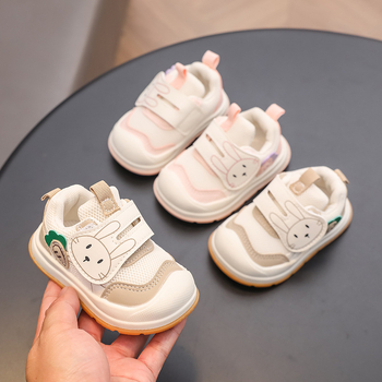 Jesenske tenisice za djecu 2025, mrežasti gornji dio, uzorak životinja, Velcro kopča, 0–2 godine, unisex, niski profil, vanjske tenisice