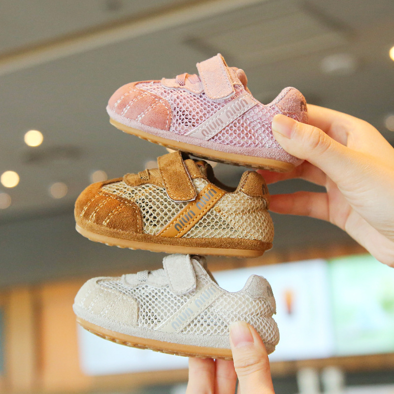 Ljetne sandale za bebe 0-2 godine, unisex, protuklizne, udobne, s prorezanim dizajnom
