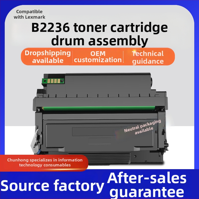 Tonerkazeta pre Lexmark B2236DW/B2442DW/B2546DN, ktorá obsahuje toner B221000 a bubon B220Z00