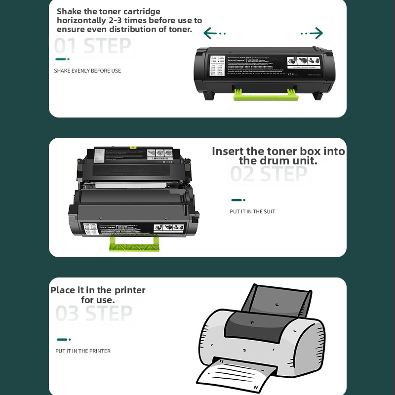 Tónová kazeta pre Lexmark MS711dn, MS710, MS810de/MS812dn, 52D1H00