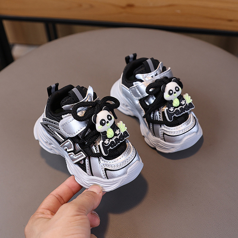 Gyerekeknek készült sportcipő dad shoes stílusban, őszi, könnyű csúszásmentes cipő, uniszex, óvodába