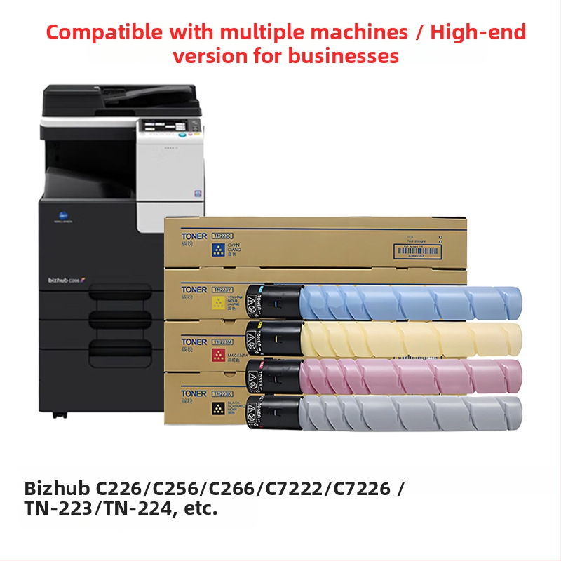 Tonér kazeta pre Konica Minolta Bizhub C226/C256/C266/C7222/C7226 TN-223/TN-224 (Podniková verzia)