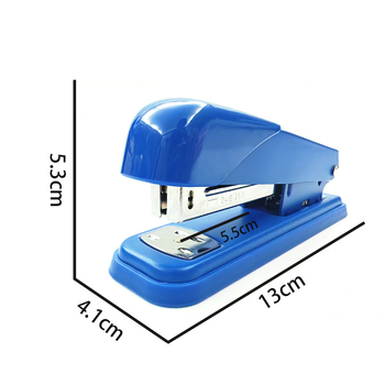 Dingli kovový stredný zošívač, ergonomický štandardný model, kompatibilný so 24/6 a 26/6, do školy a kancelárie