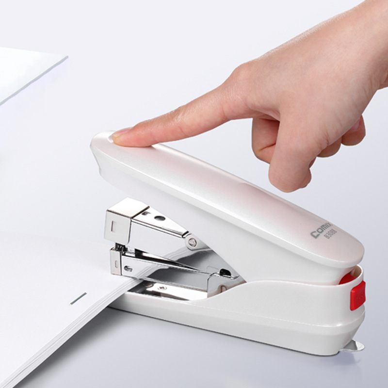 Comix B3088 stapler – 50 strán, perleťovo biela, 12#