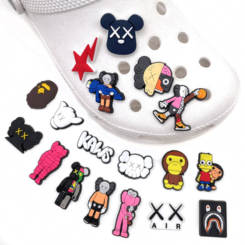 KAWS serija dekorativnih kopči za Crocs – set za casual cipele