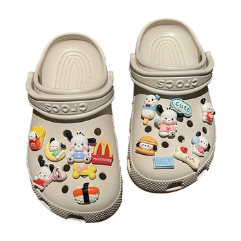 Dječji DIY dodaci za Crocs-stil papuče: cvjetni ukrasi i kopče Carlochi