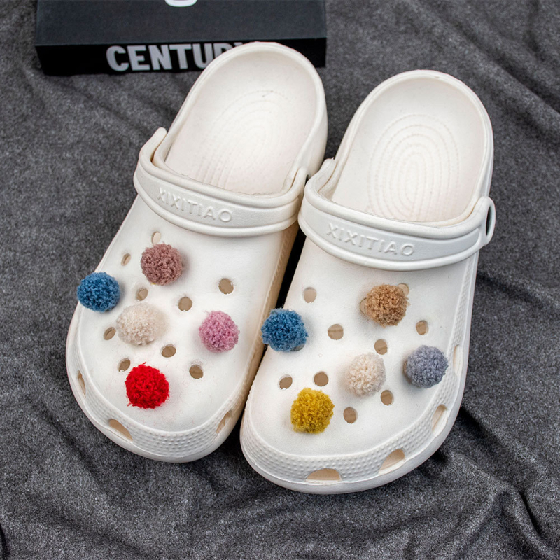 Odvojiva pliš gumb dekoracije obuće Crocs stila, nadahnut Carlochi