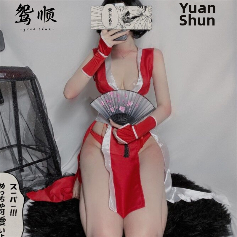 DS nočný klubový kostým na scénu pre hranie rolov – uniforma ninja cheongsam cosplay