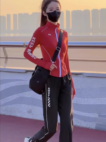 Ženski ljetni sportski set za vanjske aktivnosti: jakna za brzo sušenje i hlače za trčanje