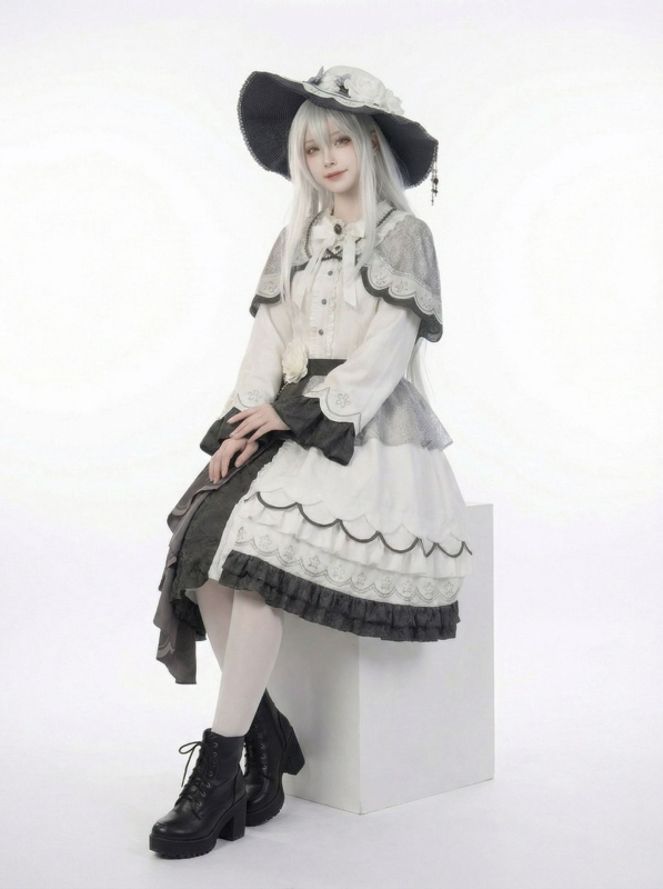 Cosplay kostim za magičnu djevojku Witch Trial Tsukiyomi Yuko, puni skup za anime cosplay