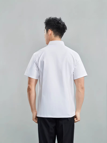 Premium uniforma kuhara s kratkim rukavima, unisex, prozračna i lagana za ljeto