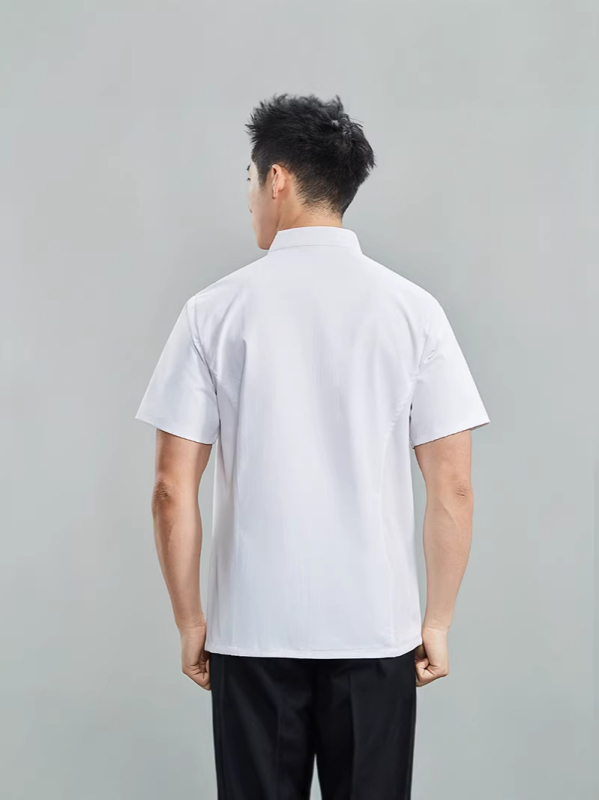Premium uniforma kuhara s kratkim rukavima, unisex, prozračna i lagana za ljeto