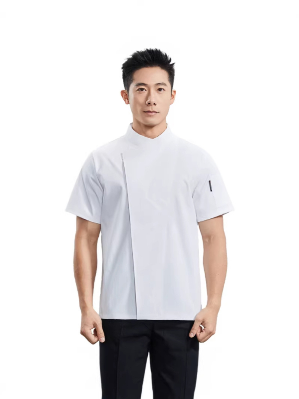 Premium uniforma kuhara s kratkim rukavima, unisex, prozračna i lagana za ljeto