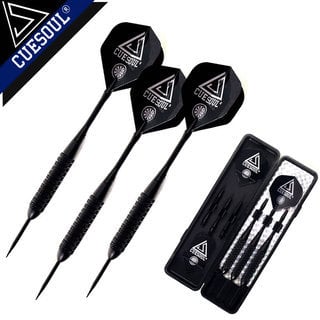 CUESOUL profesionalne vrhovi za darts 24 g i aluminijske šipke – komplet u kutiji