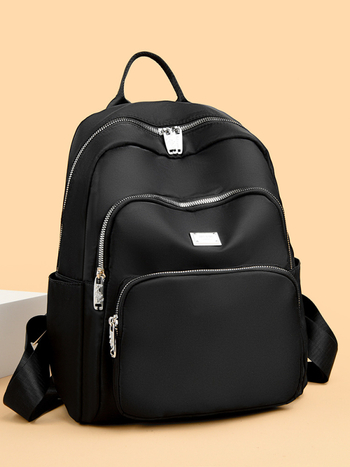 Rucsac pentru femei din material Oxford, stil coreean, design simplu și elegant, mare capacitate, impermeabil, pentru călătorii, multifuncțional.