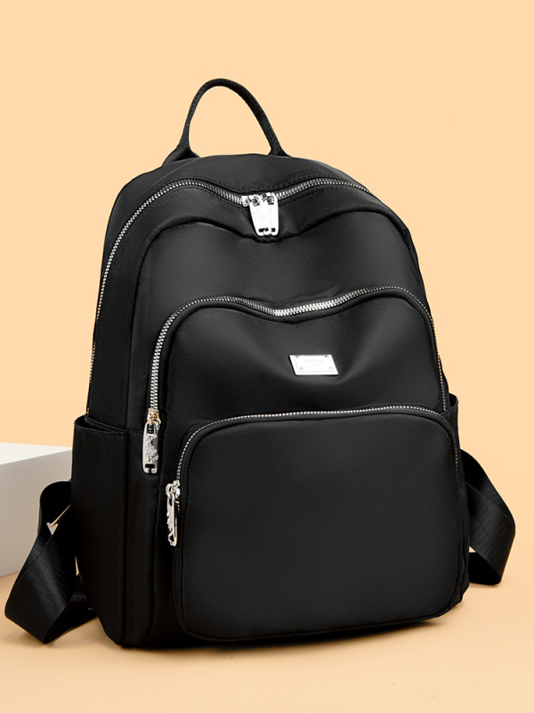 Rucsac pentru femei din material Oxford, stil coreean, design simplu și elegant, mare capacitate, impermeabil, pentru călătorii, multifuncțional.