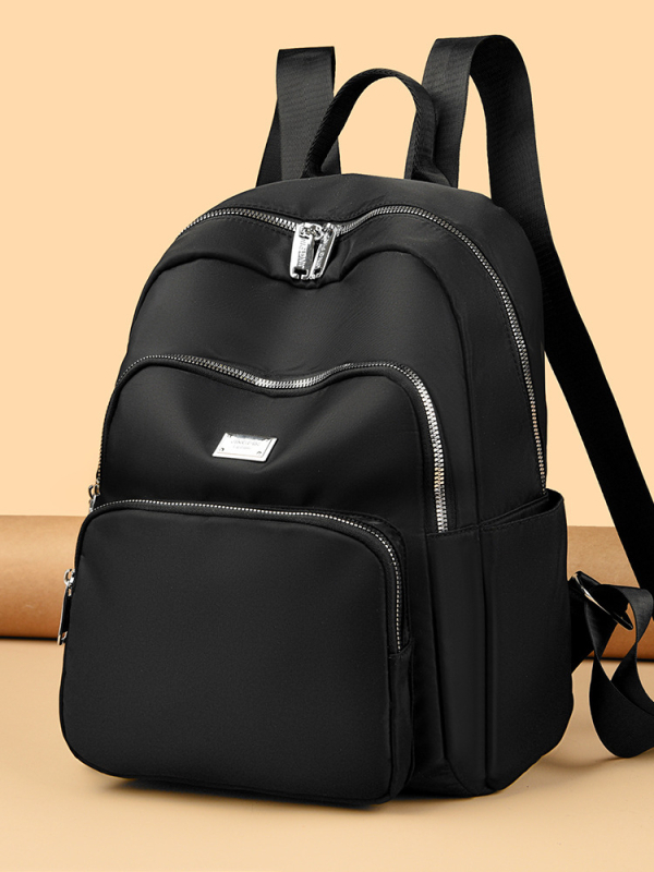 Rucsac pentru femei din material Oxford, stil coreean, design simplu și elegant, mare capacitate, impermeabil, pentru călătorii, multifuncțional.
