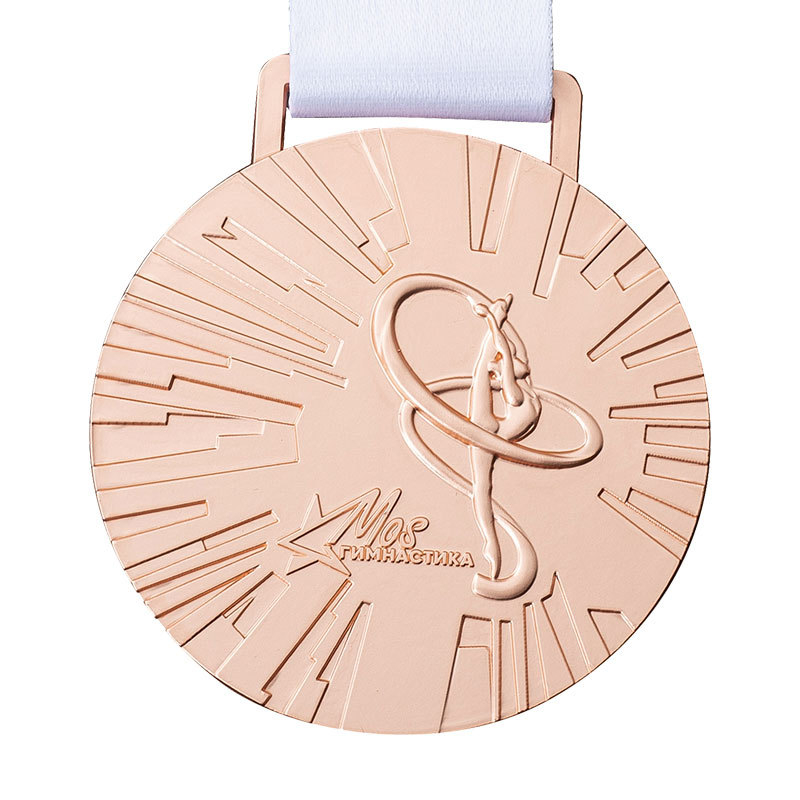 Personalizirana medalja s logom za maraton, metalni završni premaz s emajlom, zlatna/srebrna/brončana