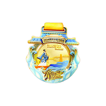 Prilagođene metalne medalje za maratonska natjecanja, nagradne medalje s emajliranim reljefom