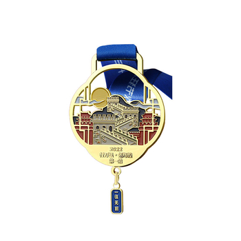 Prilagođene metalne medalje za maratonska natjecanja, nagradne medalje s emajliranim reljefom