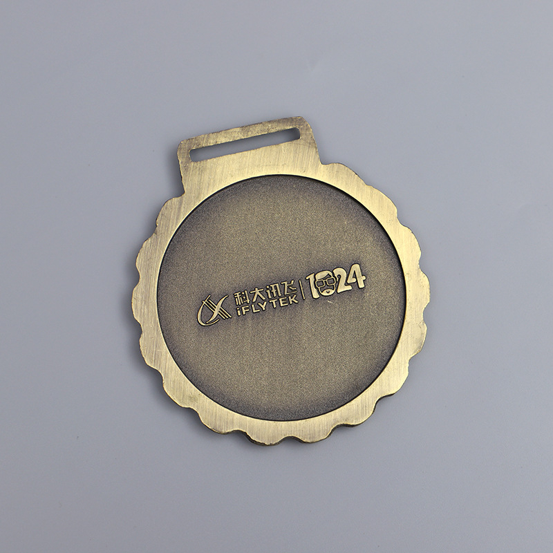 Metalna medalja za djecu, vrtić, kreativna nagrada za školske sportske događaje