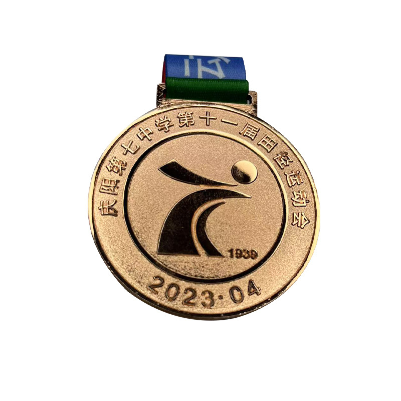 Prilagodljiva metalna medalja za trkačke utrke, maratone i sportske događaje