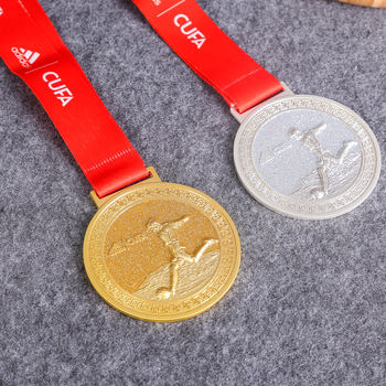 Medalja od cinkove legure za školske sportske događaje – maraton, trčanje i košarka, prilagodljiva