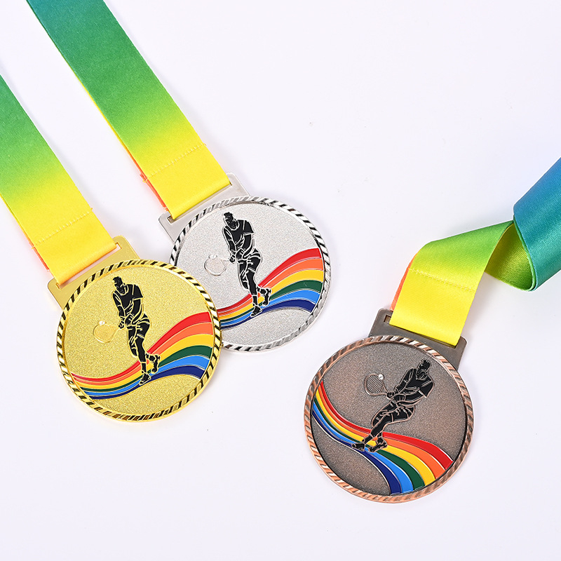 Prilagođena metalna medalja za vrtić i školske sportske događaje – maraton, tenis i druga natjecanja – suvenir