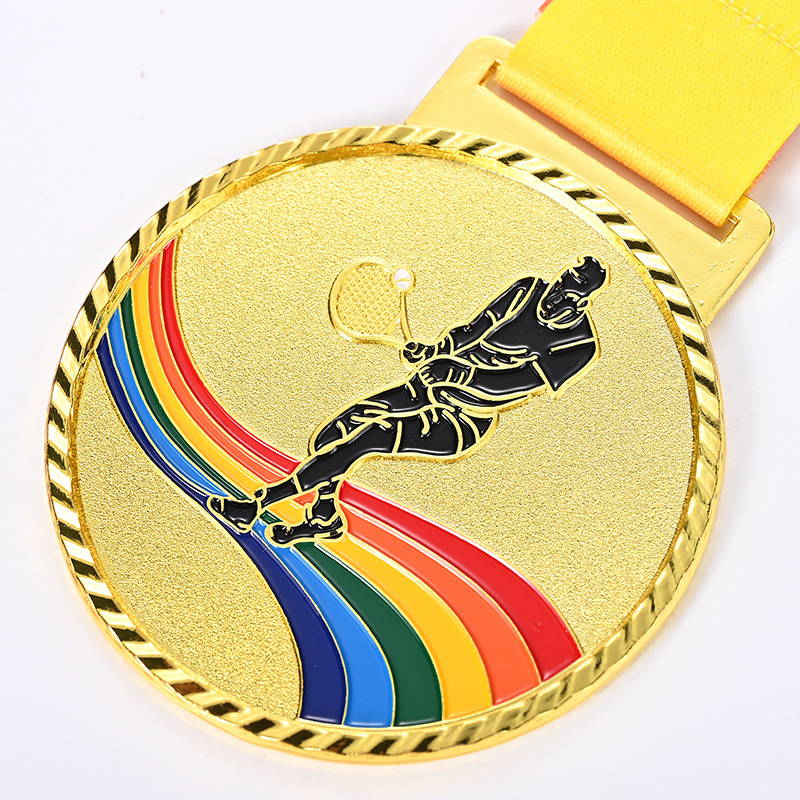 Prilagođena metalna medalja za vrtić i školske sportske događaje – maraton, tenis i druga natjecanja – suvenir