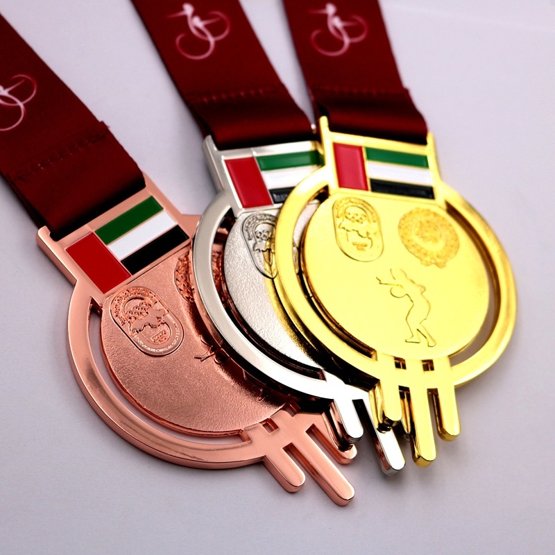 Medalje od cinkove legure za maraton i školske sportske događaje, prilagodljive