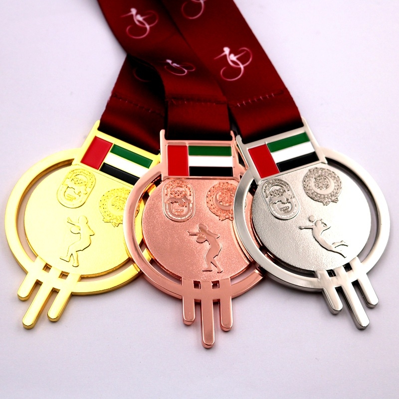Medalje od cinkove legure za maraton i školske sportske događaje, prilagodljive