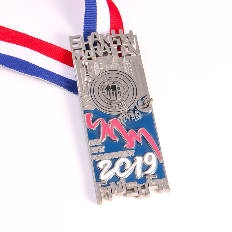 Prilagodljiva metalna medalja za gradski maraton – prigodna nagrada za sportsko natjecanje