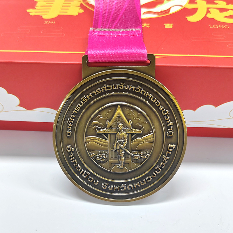 Prilagođene medalje od cinkovog legura za maratonske događaje, škole i korporativne događaje