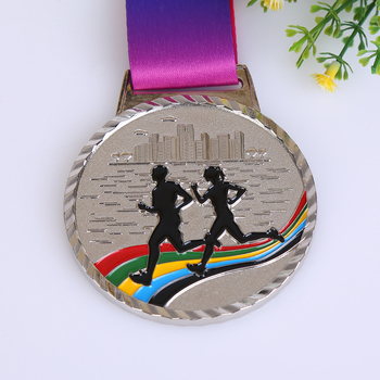 Medalja od zinkovog legura, lijevana – sportski događaji, maraton i taekwondo, prilagodljiv dizajn, zlato, srebro i brončana