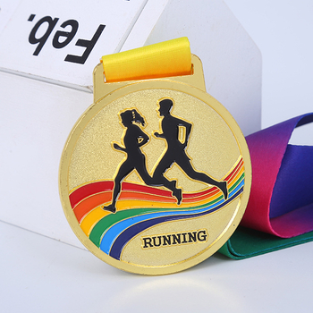 Prilagođene metalne medalje za razna natjecanja, medalje s mat završnom obradom za trčanje i maraton, čestitarske medalje za nošenje oko vrata, izrađene po narudžbi