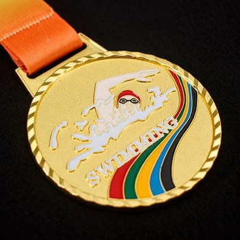 Prilagođene metalne medalje za razna natjecanja, medalje s mat završnom obradom za trčanje i maraton, čestitarske medalje za nošenje oko vrata, izrađene po narudžbi