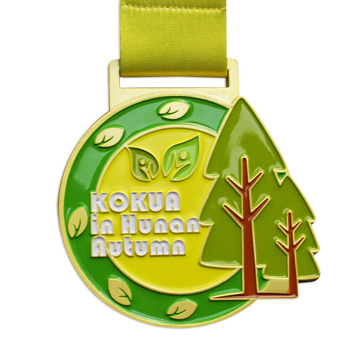 Prilagođena medalja za maratonska i planinska događanja, metalna memorijalna medalja