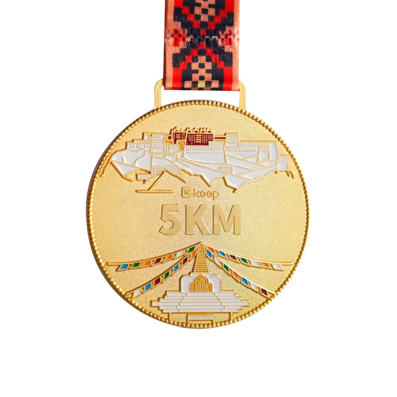 Personalizirane medalje s besplatnim dizajnom za maratone i sportske događaje – zlatne, srebrne i brončane medalje, metalno kačenje