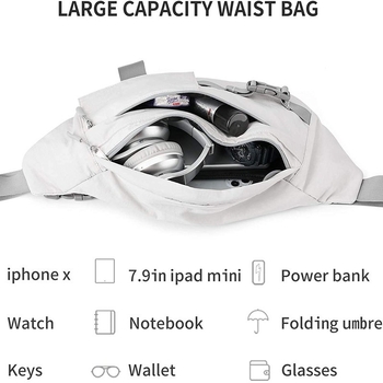 Vodootporna ženska crossbody torbica, mala, za aktivnosti na otvorenom i svakodnevni gradski stil.