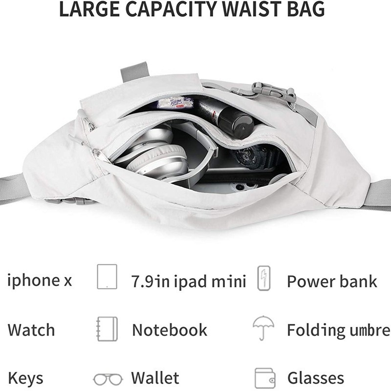 Vodootporna ženska crossbody torbica, mala, za aktivnosti na otvorenom i svakodnevni gradski stil.