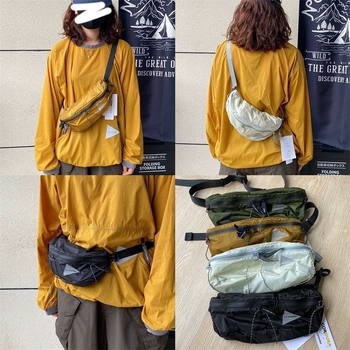 Geantă crossbody ușoară pentru activități în aer liber, pentru ciclism, talie mică, unisex