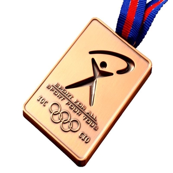 Metalna medalja s epoksidnim otiskom za međunarodne maratone i nagrade roditelj-dijete