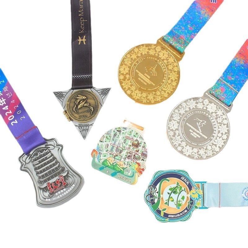 Prilagođene metalne medalje za maraton i taekwondo natjecanja