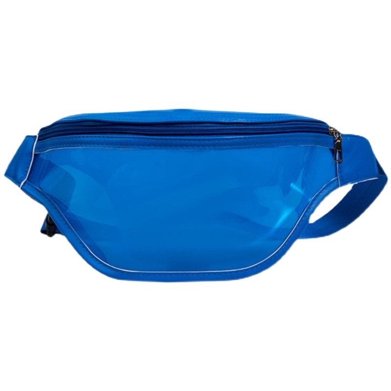 Ženska mala prozirna crossbody torbica za struk, ljeto 2026, stilna i slatka